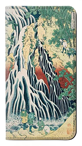 Étui flip iPhone 15 Hokusai Kirifuri : protégez votre écran des chutes et rayures