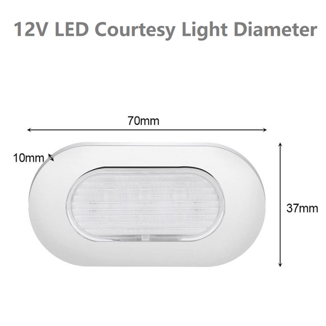 1 pc LED Courtoisie Cabine Passerelle Escalier Client Lumière Dôme Étape Lumière pour 12 V Marine Bateau RV Intérieur Extérieur Lampe