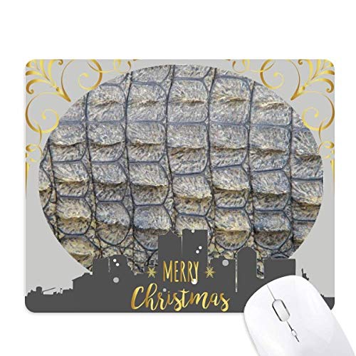 Tapis de souris croco pour setup de Noël abstrait en caoutchouc