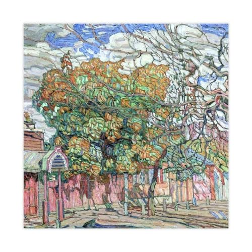 Impression sur toile par Abraham Manievich de 61x61 cm
