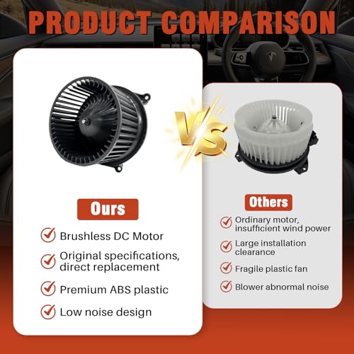 Image of Front Heater Blower Motor fit for Infiniti QX56 2004-2010, for Nissan Armada 2005-2015, Titan 2004-2015, Replacement for OE# 700174, 27226ZH00A