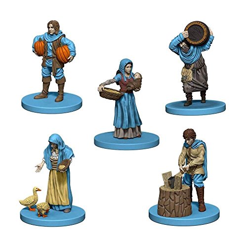 WizKids Mayfair Games Europe MFG72866 Agricola Game Expansion: Blue (5 Personajes), Multicolor