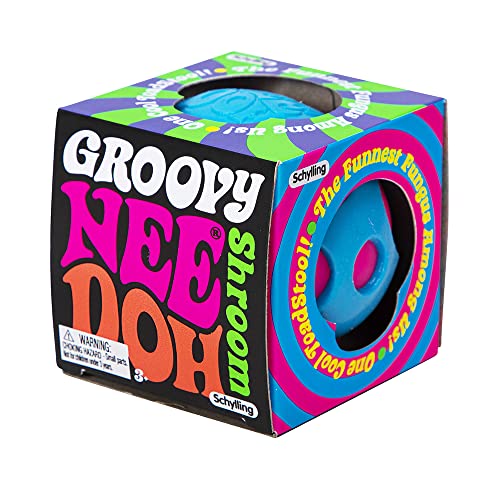 Schylling NeeDoh Shroom - The Groovy Glob! - Assorted Colors 2.7" x 2.7" image 13