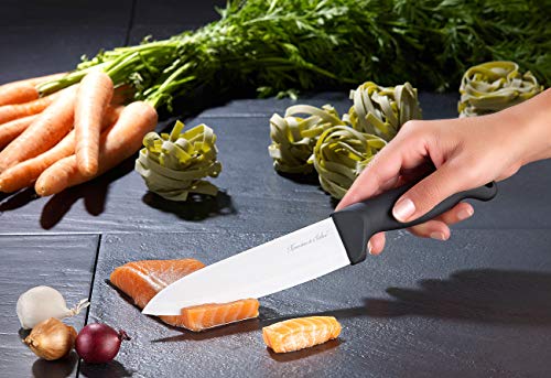 PEARL Chef's Knives - Coltello in ceramica: Coltello da cuoco in ceramica con lama da 15 cm (Coltelli domestici in, regalo) - immagine 4