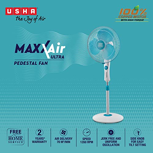 USHA Maxx Air Ultra Pedestal Fan - View 3