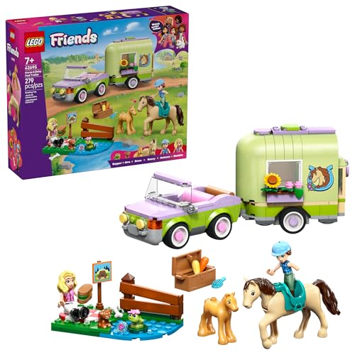 LEGO Friends Horse & Baby Foal Trailer...