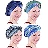 Awlsyj Chemo Cancer Head Hat Cap Ethnic Bohemia Pre-Tied Twisted Braid Hair Cover Wrap Turban Headwear
