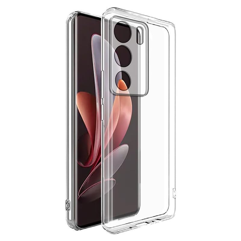 Image of Case Creation Brand - Mobile Cover for Vivo V29 Pro (Soft & Flexible Back Case), Transparent