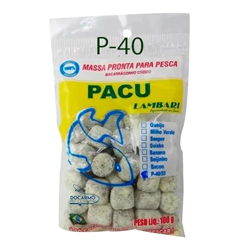 Isca Pronta para Pesqueiro Pacu Piapara Tilapia Kit com 3