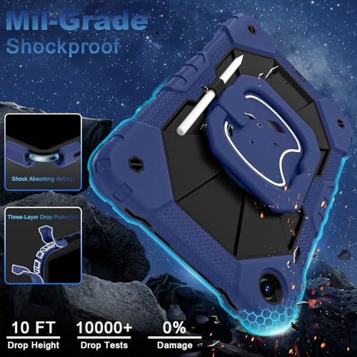 Image of WESOROL Case for Galaxy Tab A11 Plus /A9 Plus 11 Inch Samsung Tab A11+ /A9+