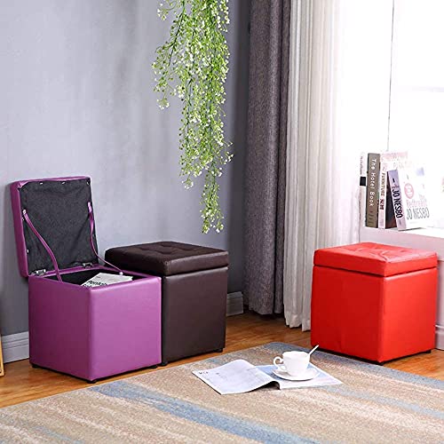 Ottoman tabouret de rangement pour optimiser un salon encombré - 3