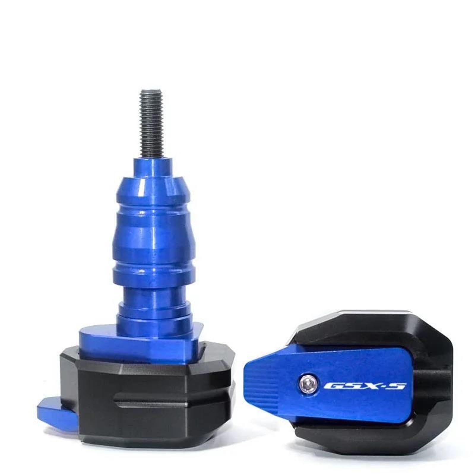 Protezione Anticaduta per Moto, Protezione Carenatura, Protezione Antiurto per Suzuki GSX-S 750 GSX-S 1000 GSX-S750 GSX-S1000 GSXS Tamponi Paratelaio Crash Protector(Blu)