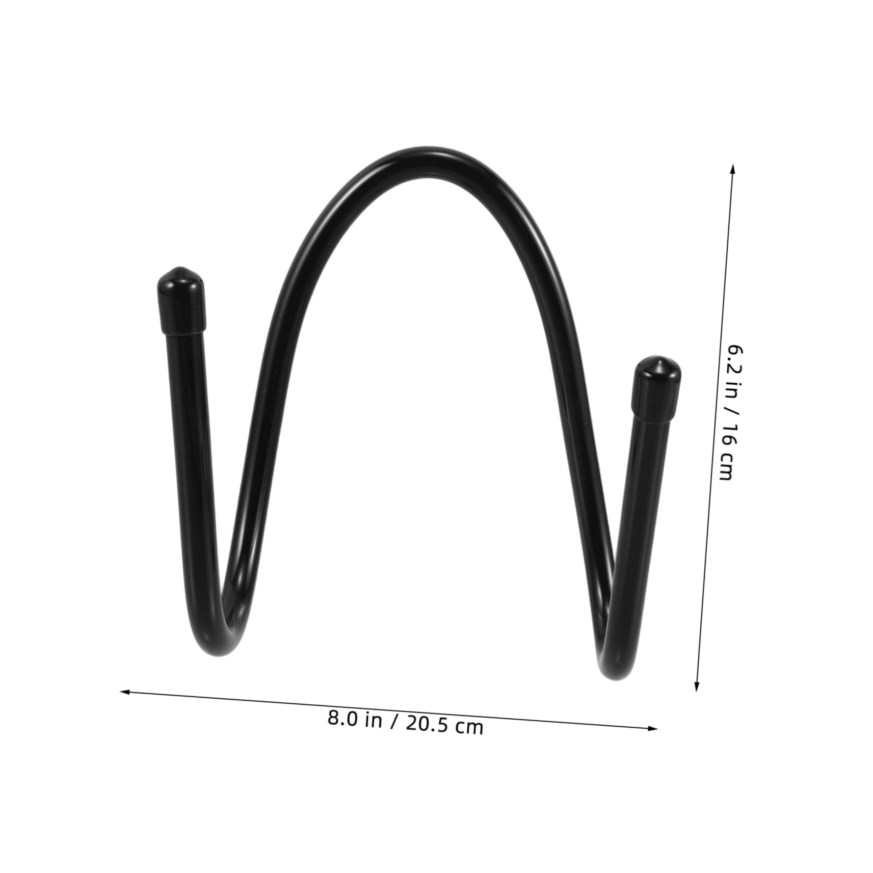 NULYLU Efficient Flute Storage Wall Hooks for Hanging Hanger Stand Wall Mount Holder 2 Sets Flute Rack for Home