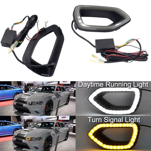 Luces LED para Parrilla Dodge Charger SRT 2015-2022 miniatura 6