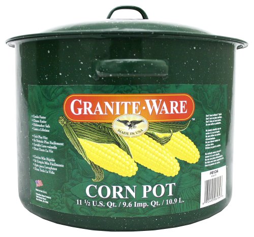 Granite Ware Corn Pot, 13-inch by 11.5-inch
