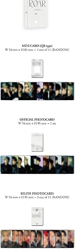 Miniatura 3 de THE BOYZ BE AWAKE ROAR 8th Mini Album Plataforma Versión REACH Funda de tarjeta+1p Tipo QR Mini tarjeta+Juego oficial de PhotoCard+2p Selfie