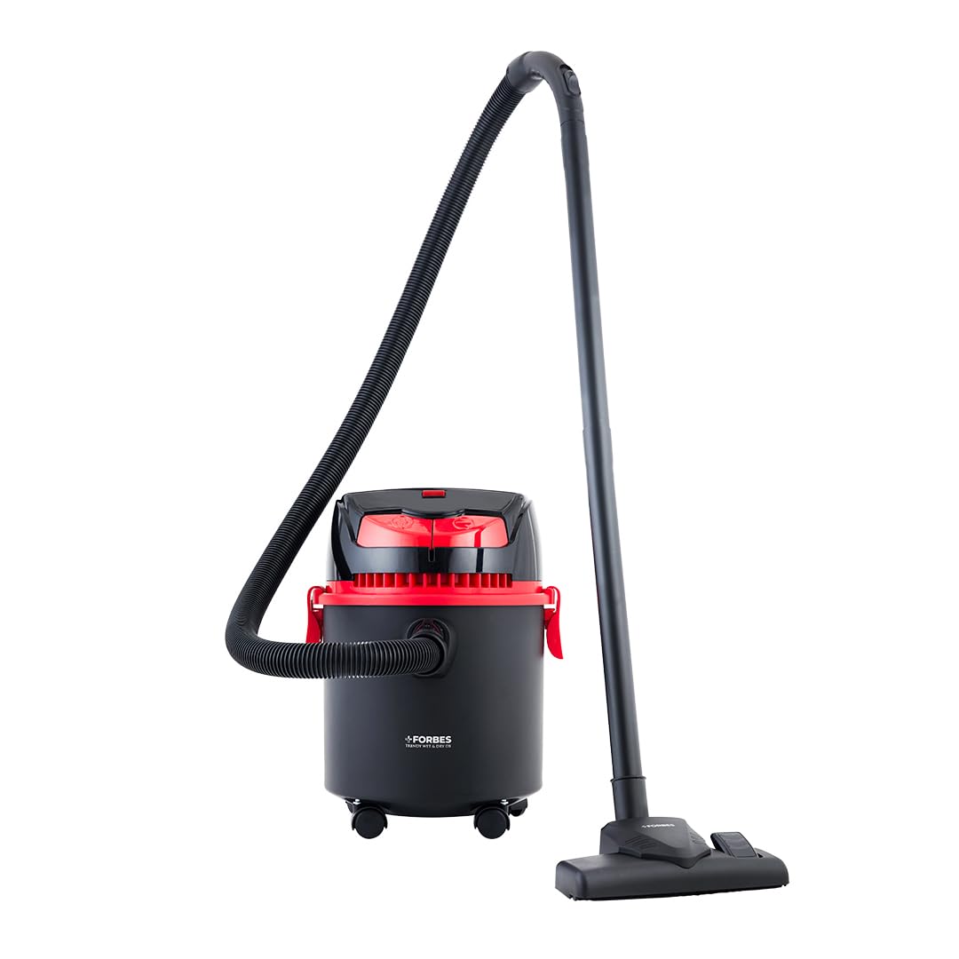 Eureka Forbes Trendy Wet and Dry DX1150-Watt Powerful Suction and Blower Function Vacuum Cleaner (Black and Red)