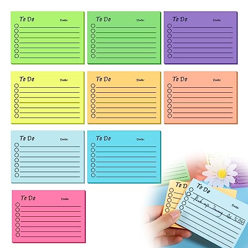 BouGPeng 9Pezzi Foglietti Adesivi 10 x 7 cm