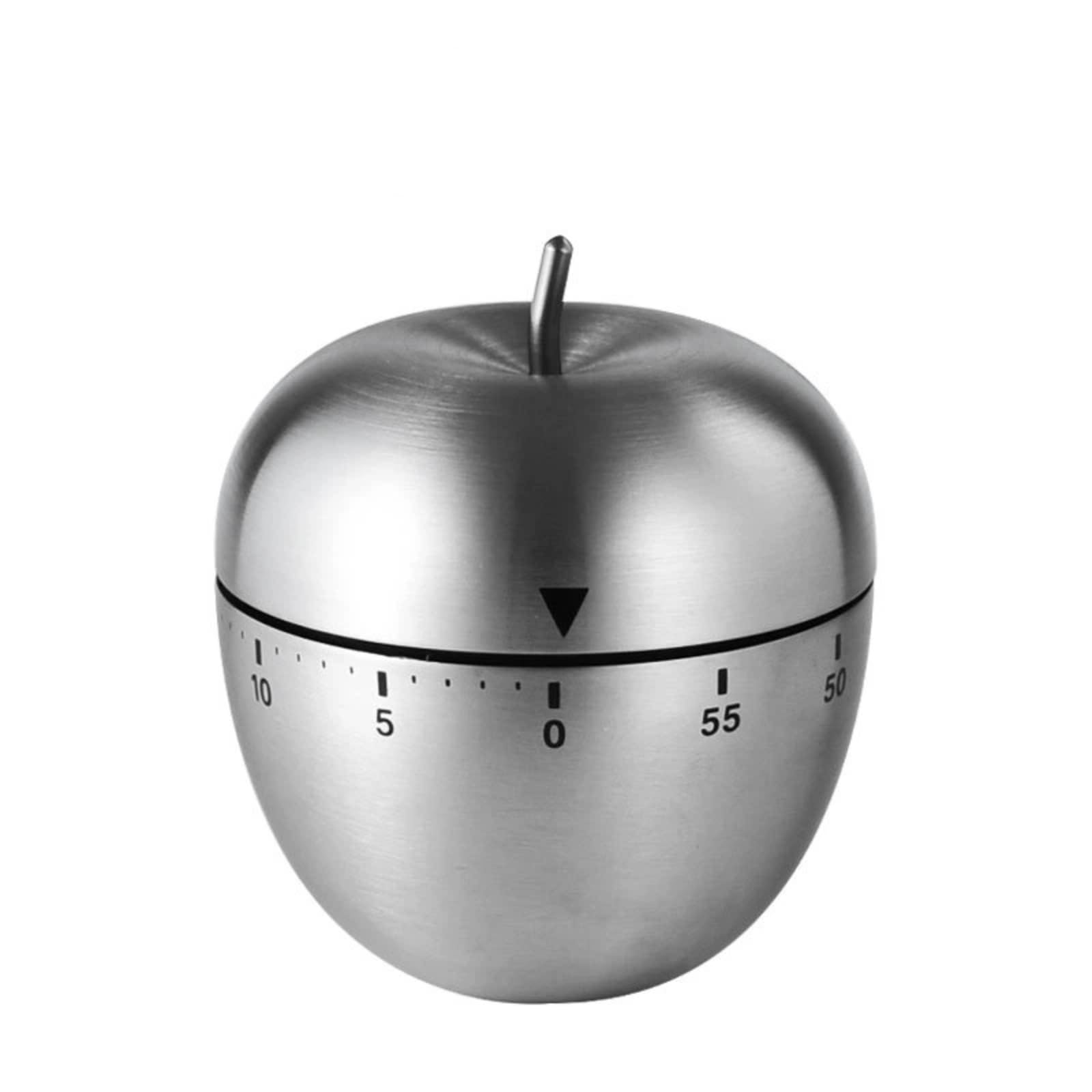Timer Mechanical Baking Cooking Reminder Egg Shape 60 Minute Student Timer