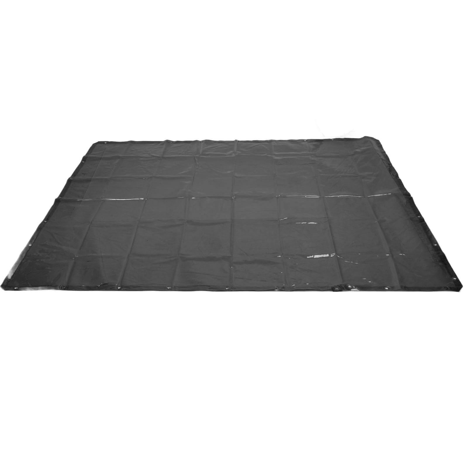 Annadue Écran de Soudage 5,71 X 7,68 Pieds Rideau Ignifuge, écran de Protection de Soudage de sécurité Portable, Rideau de en Polyéthylène pour Atelier, Automobile, Protection Industrielle