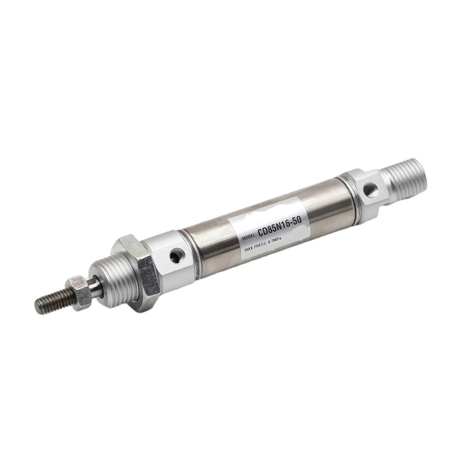Vérin double effet CD85N tige simple à course de 225mm fluide