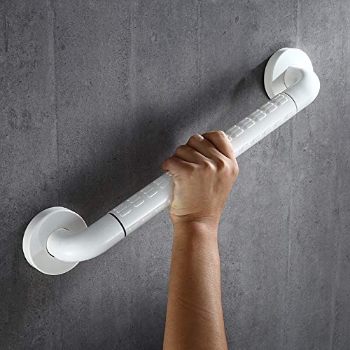Barras de Apoyo para baño, pasamanos de Ducha montado en la Pared, Barra de Seguridad para Inodoro, asa Antideslizante, Soporte de Acero Inoxidable para bañera, toallero (Color: Am