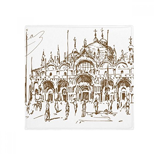 Idée cadeau tapis de sol motif Venise multicolore pour décoration de maison