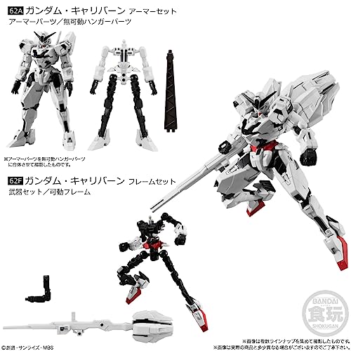 Mobile Suit Gundam G Frame FA 05 set 8 figuras miniatura 2