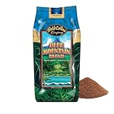 Gold Coffee Co. Blue Mountain Premium Blend - Medium Roast, Finely Ground 100% Arabica Coffee - Notes of Cocoa, Sweet Honey, Citrus Notes, 1 lb.