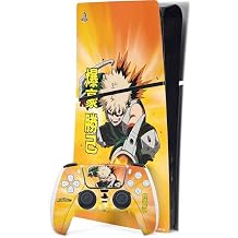 Skinit Decal Gaming Skin Compatible with PS5 Slim Digital Edition Bundle - Officially Licensed My Hero Academia Katsuki Bakugo Season 4 Design