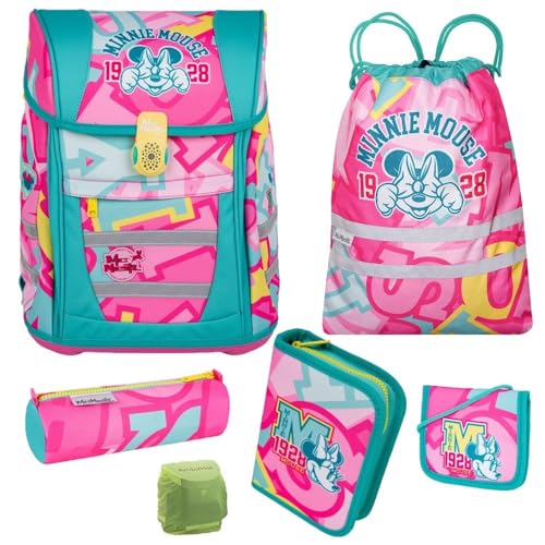 Minnie Mouse Schulranzen Mit Schultüte Und Bastelschürze – Für Mädchen