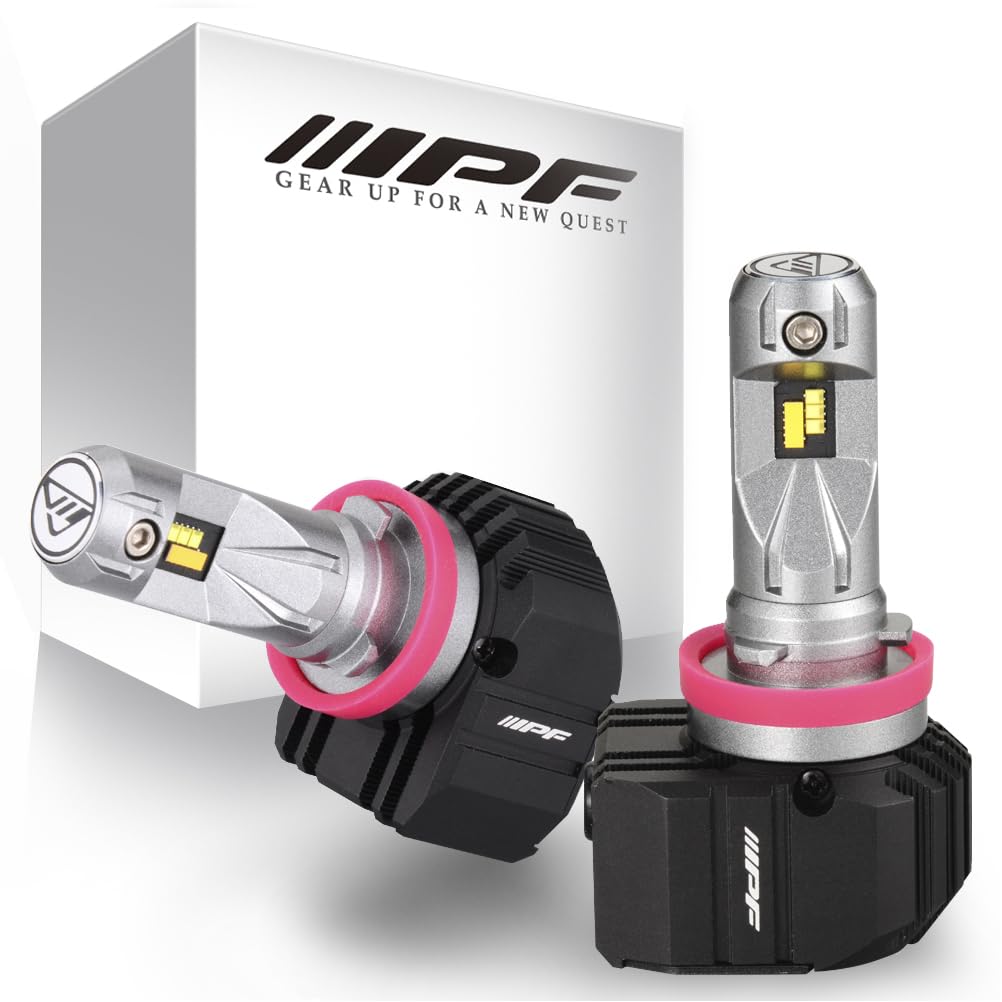 M's Basic by IPF ヘッドライト LED 車用 H11 4600lm 2色切替 6500K⇔2400K ホワイト⇔イエロー 12V 24V兼用 2本入 車検対応 ドライバーユニット別体型 冷却ファン内蔵 ノイズ対策済 プロジェクターヘッドランプ専用 純正スイッチで2色切替可能 ハイスペックモデル AMZ-HLD101