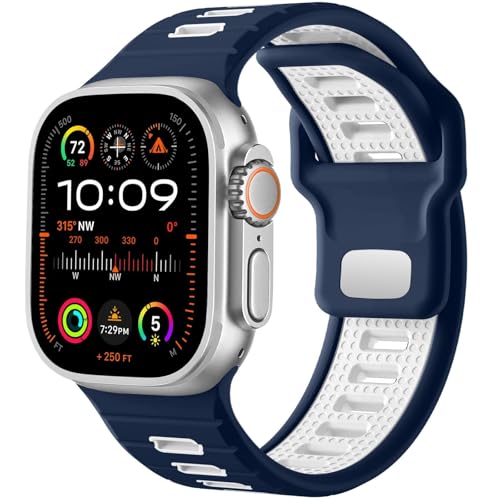Bracelet de montre de sport résistant à la sueur pour Apple Watch Ultra