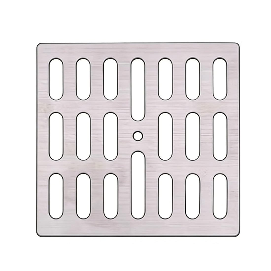 Quadratischer Abflussdeckelschutz, Bodenablauf, 304 Edelstahlgitterabdeckung Für Badezimmer Und Garten Zu Hause(19x19cm)