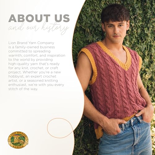 Image of Lion Brand Yarn Made with Love The Cottony One Yarn for Crocheting, Knitting, and Crafts, Sage, 3 Pack