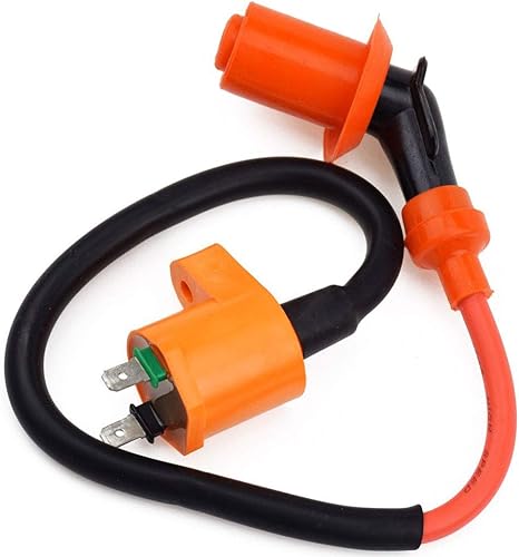 Miniatura 2 de Bobina de encendido de carreras de alto rendimiento para GY6 50cc 150cc 125cc ATV ciclomotor piezas con 6 pines CDI 3 electrodos bujía - Bobina de