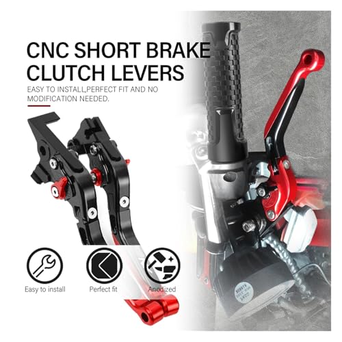 Leviers embrayage moto réglables alu CNC Honda NSR250 MC22 MC19 1989 1991 1993 - 3