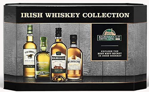 Irish Whisky Geschenkset - Connemara + Kilbeggan + Tyrconnell + Kilbeggan - je 5cl (40% Vol) Cover