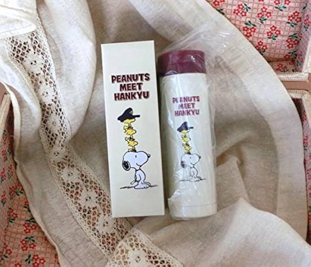 Amazon｜阪急×スヌーピー コラボ ステンレスボトル 280ml 水筒 阪急