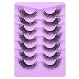 ALICE Lashes Mink Cat Eye False Eyelashes Fluffy Fox Eye Lashes Like Natural Eyelash Extensions Wisp