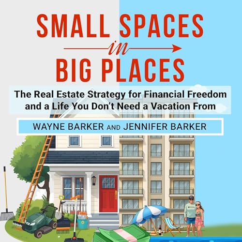 Diseño de la portada del título Small Spaces in Big Places