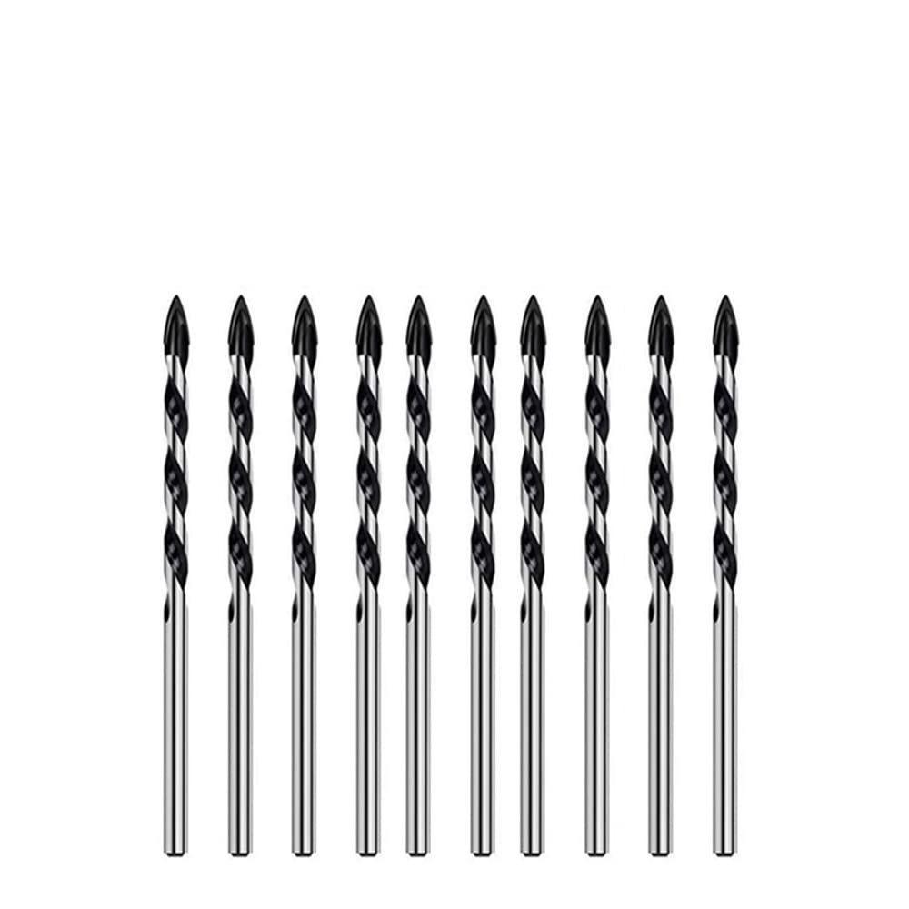 3-12mm trójkątne wiertła ze stopu metali ze stali wolframowej do porcelanowa płytka ceramiczna, beton, cegła, szkło, plastik i drewno, 10p 5mm