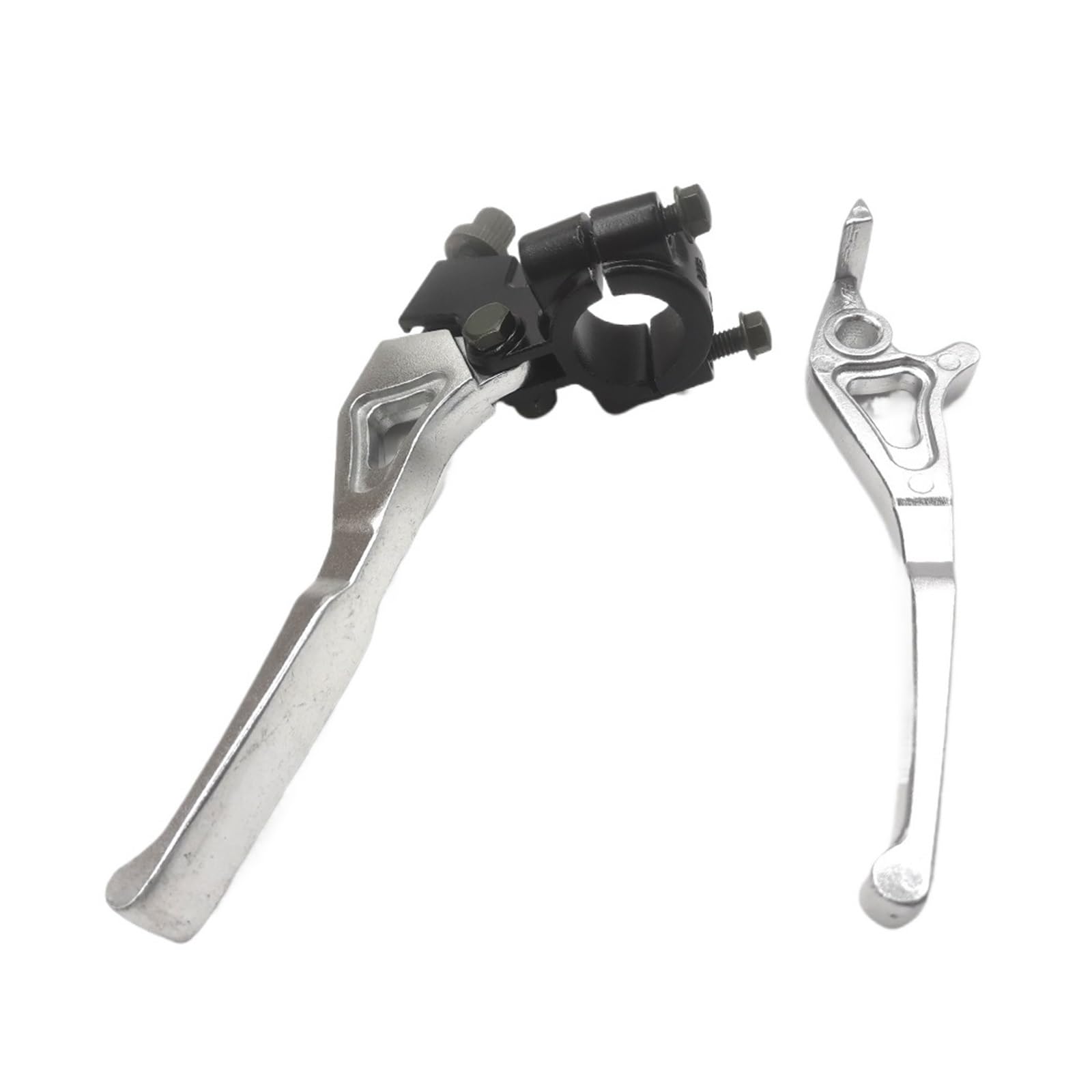 Mwbdjfod Silver Pit Dirt Bike Parts Hand Clutch Lever Alloy Folding Brake Handle Grip Lever For Crf Irbis Xmotos Kayo Bse Handlebar Clutchs Brakes Levers