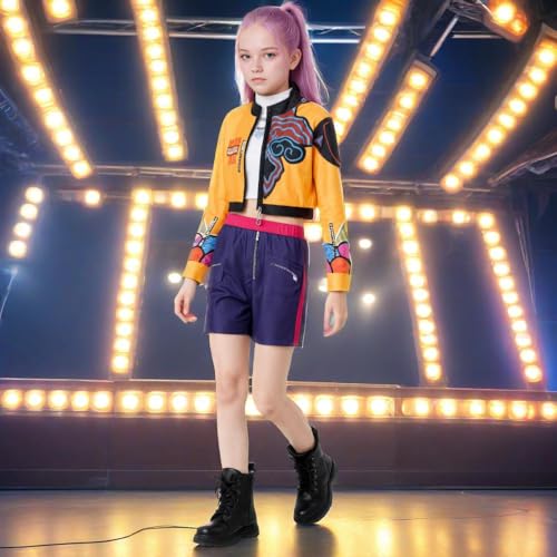 Dagmar Halloween costumes for children and girls aged 3-10, popular singer role-playing stage costumes2