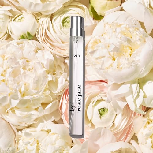 Image of By Rosie Jane Travel Perfume Spray (Rosie) - Clean Perfume for Women - Non-Toxic Body Mist with Notes of White Musk & Sweet Rose - Paraben, Sulfate & Phthalate Free (10ml)