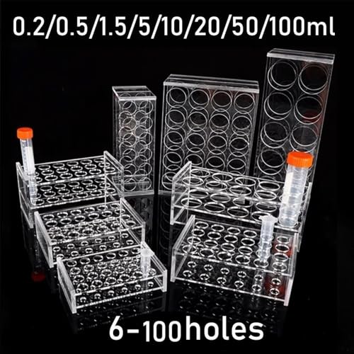 Support cryogénique acrylique à puits isolés pour sécuriser vos tubes - 6