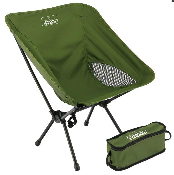 Folding Compact Fishing Chair Camping Chair Festival Chair Lightweight
