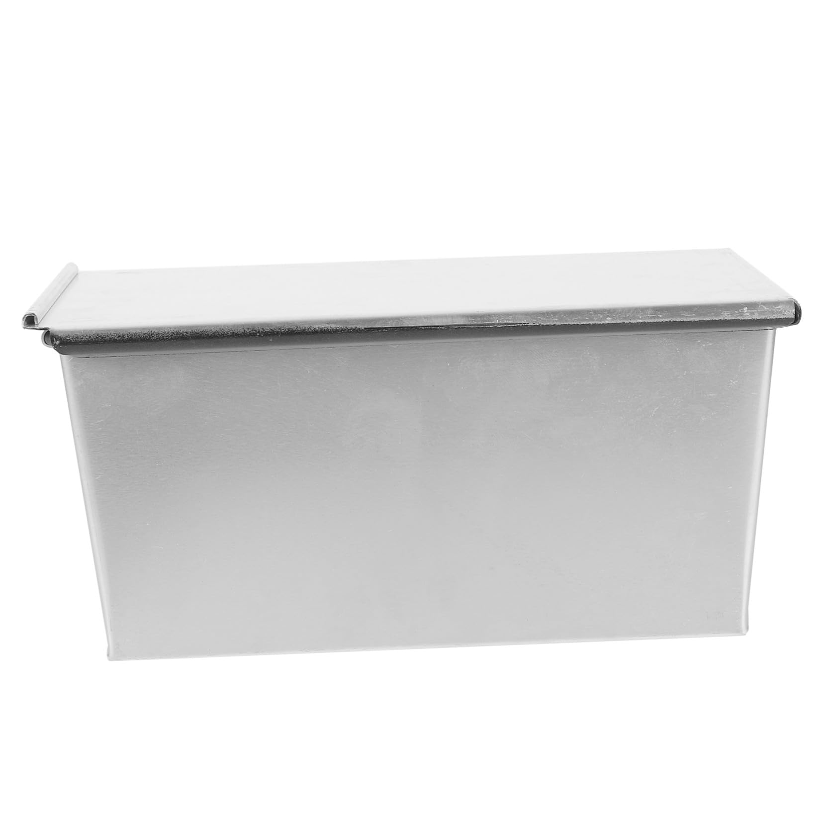 MAGICLULU Teglia Pane con Coperchio in Alluminio Antiaderente Stampo per Pane Toast Contenitore per Cottura Domestica Liscio Protettivo e Pagnotte Fatte in Casa