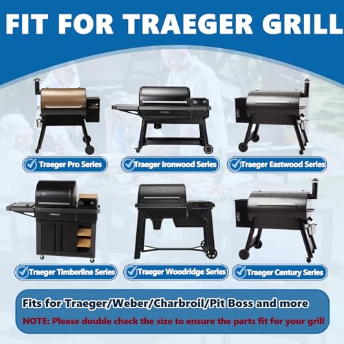 Image of BAC609 Reversible Cast Iron Griddle for Traeger Flat Top Grills Accessories | 18.2 inchx11 inch Cast Iron fits Traeger PRO 575 /780 Century 22 Century Eastwood 22 Eastwood 34 Ironwood XL Exas Elite 34 Accessories