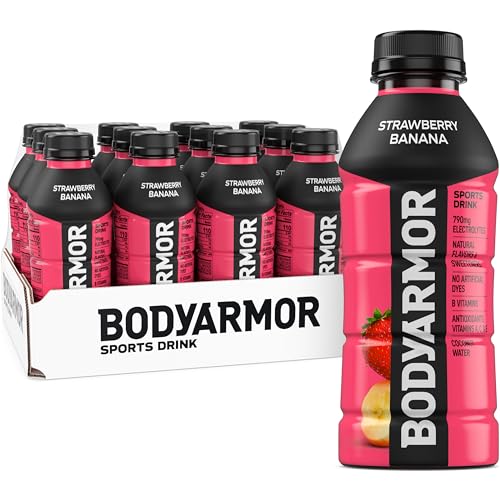 BODYARMOR Sports Drink, Strawberry Banana, Electrolyte...